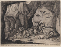 KG 04974
<br/>
De verzoeking van Antonius
<br/>
<em>Wyngaerde, Frans van den (1614-1679)</em>